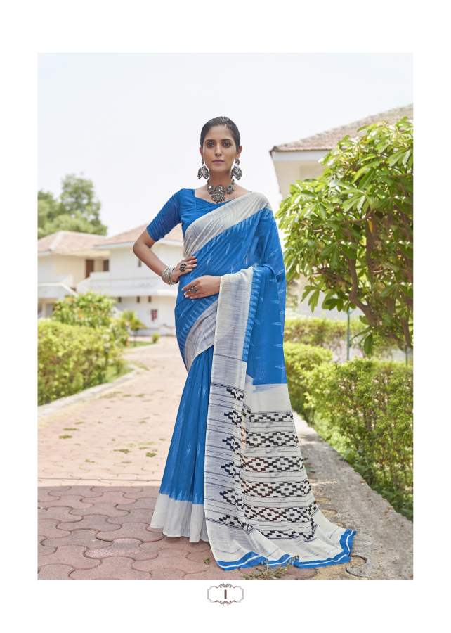 Shangrila Mulmul Cotton 8 New Designer Fancy Festive Wear Printed Handloom Saree Collection